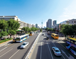 延安市長(zhǎng)安路道路